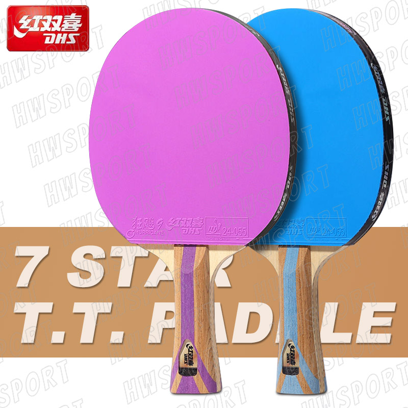 Table Tennis Forehand Rubber - DHS 6 Star Color Table Tennis