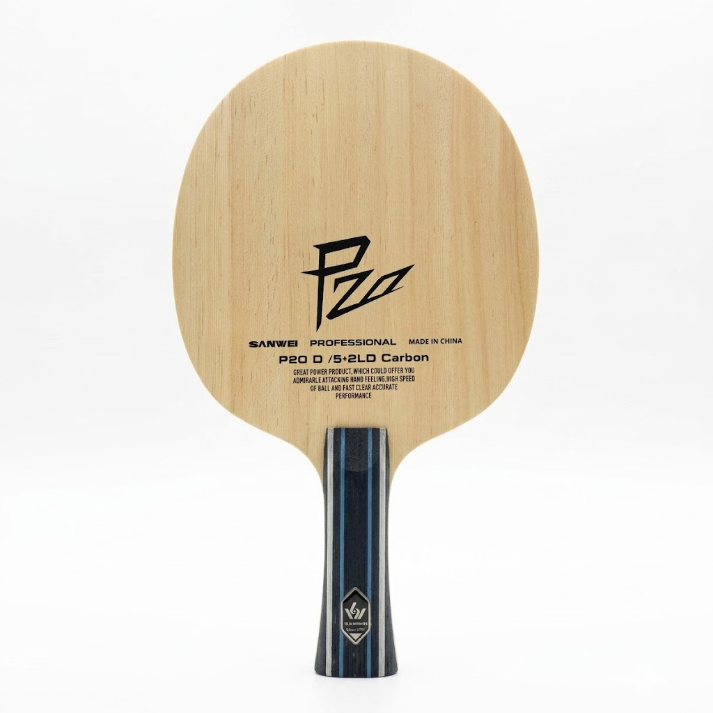 2026 New SANWEI P20 D Carbon T - Table Tennis Custom Bat ulasan dan harga