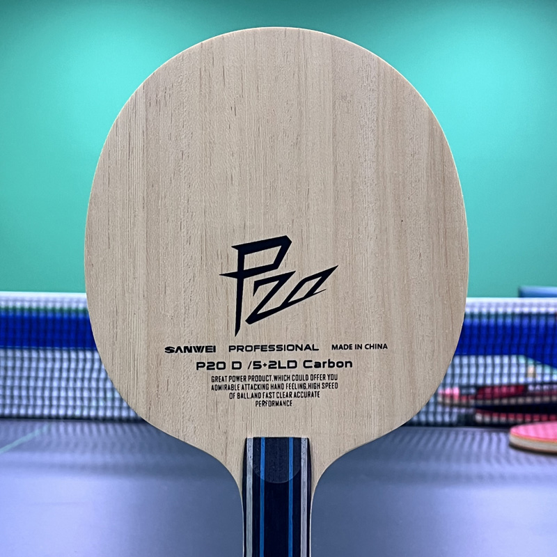 2026 New SANWEI P20 D Carbon T - Table Tennis Custom Bat ulasan dan harga