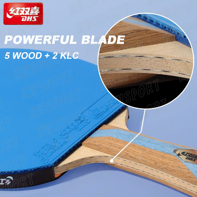 DHS 6 Star Color Table Tennis  - Table Tennis Forehand Rubber ulasan dan harga
