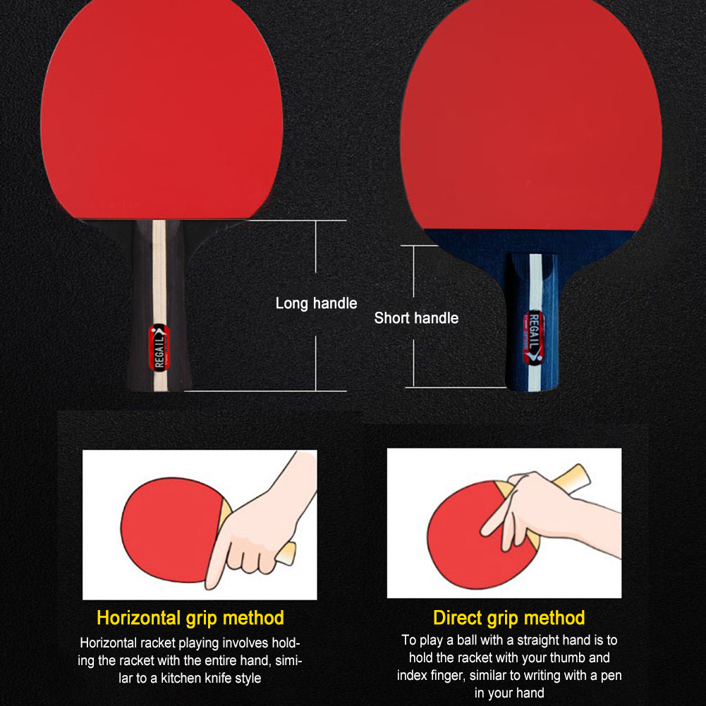 Table Tennis Racket 2 Rackets  - Table Tennis Game Pc ulasan dan harga