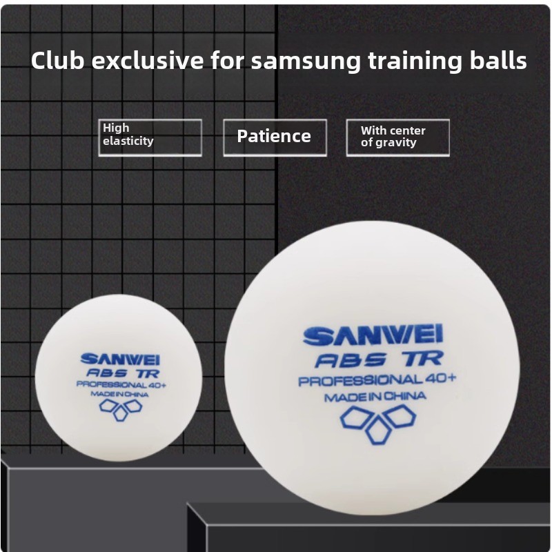 100 pcs Sanwei New Materials P - Table Tennis Video Game ulasan dan harga