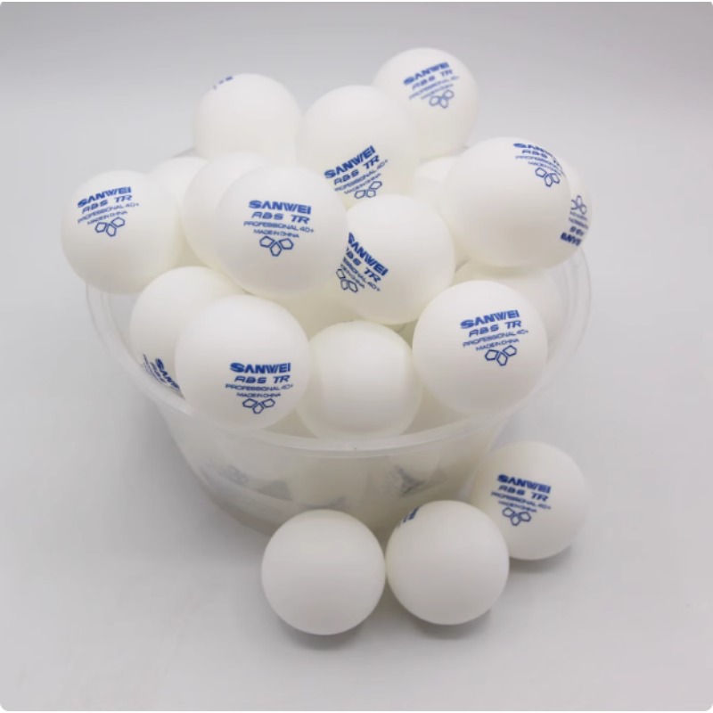 100 pcs Sanwei New Materials P - Table Tennis Video Game ulasan dan harga