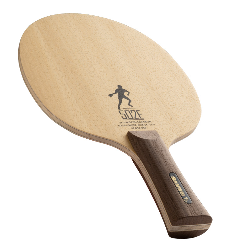 SANWEI 502E Table Tennis Blade - Table Tennis Custom Bat ulasan dan harga