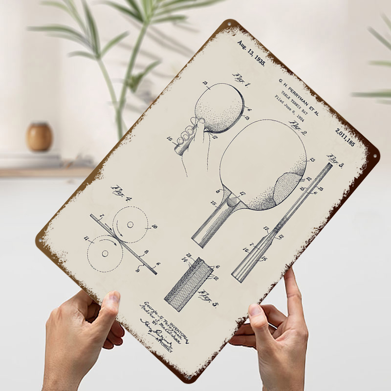 Table Tennis Bat Patent Metal  - Table Tennis Custom Bat ulasan dan harga