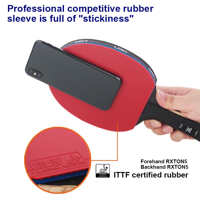 Customized Table Tennis Bats I - Table Tennis Custom Bat ulasan dan harga
