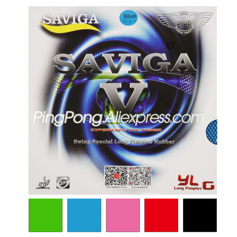Colorful DAWEI SAVIGA V Pips-l - Table Tennis Forehand Rubber ulasan dan harga