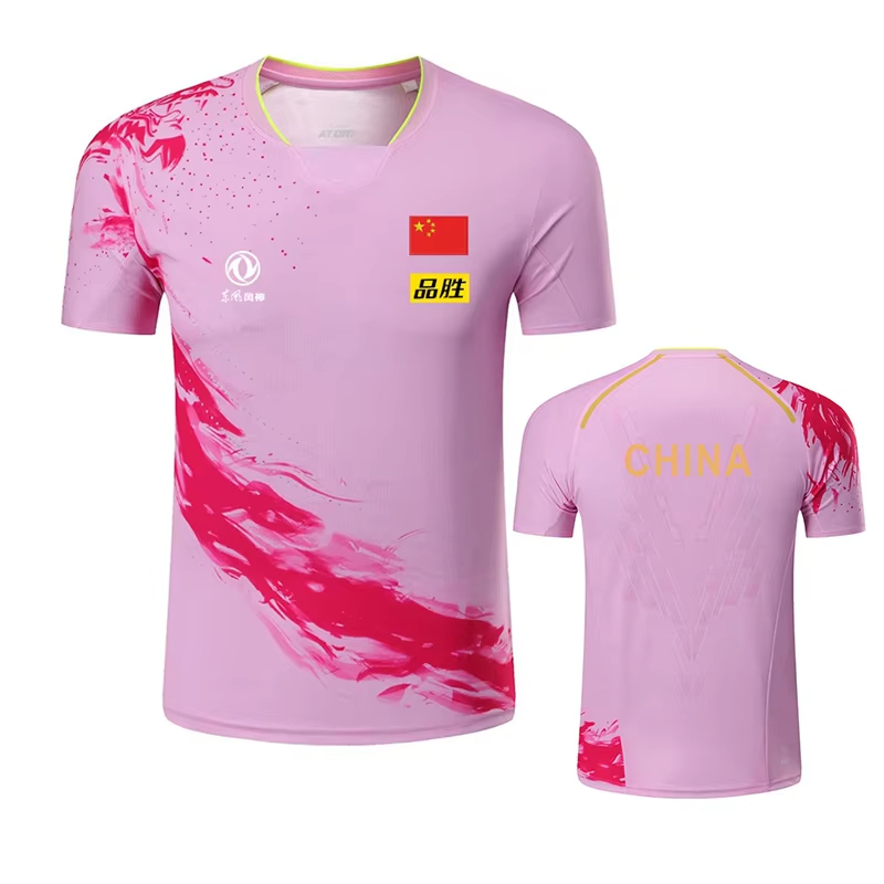 China Dragon Table Tennis Prin - Table Tennis Outfit ulasan dan harga