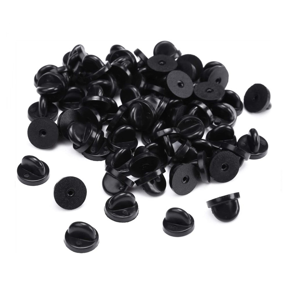 50/100/200 Pair Rubber Pin Bac - Butterfly Rubber Sheet ulasan dan harga