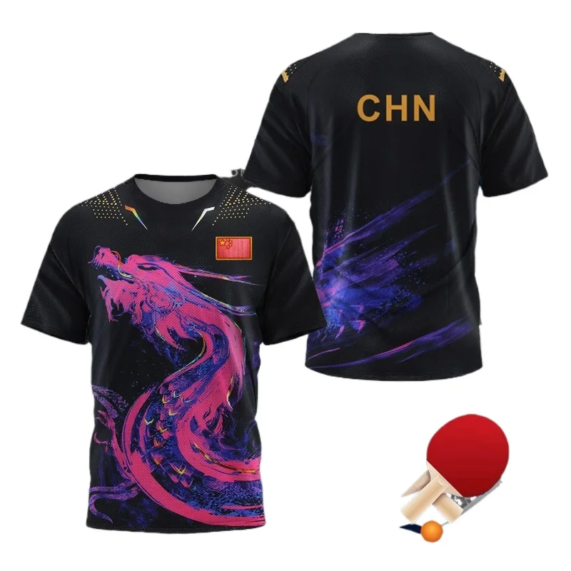CHINA Dragon Table Tennis Grap - Table Tennis Outfit ulasan dan harga