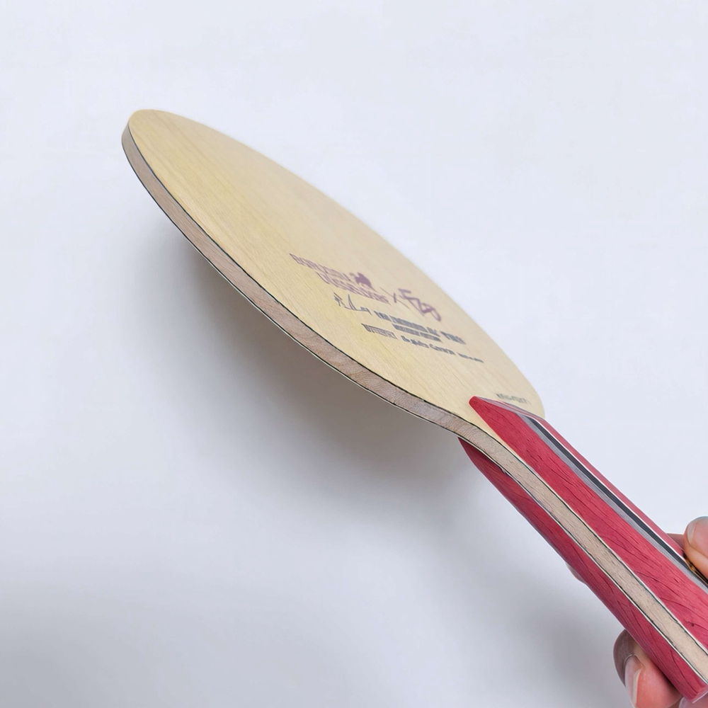 Fan ZD Golden Logo Carbon Fibe - Table Tennis Custom Bat ulasan dan harga